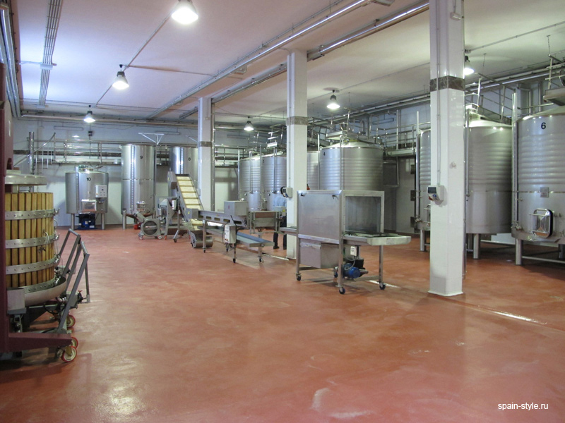  Винодельня с виноградниками в Испании, Малага производство 