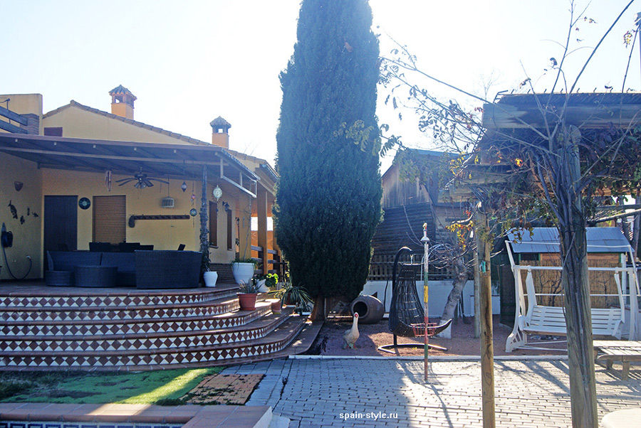 Зона отдыха, Загородная вилла  в Гранаде - туристический бизнес 
