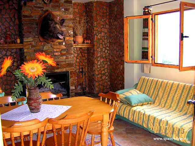 Living room,  Rural  house  for sale in Trevélez, the Alpujarra