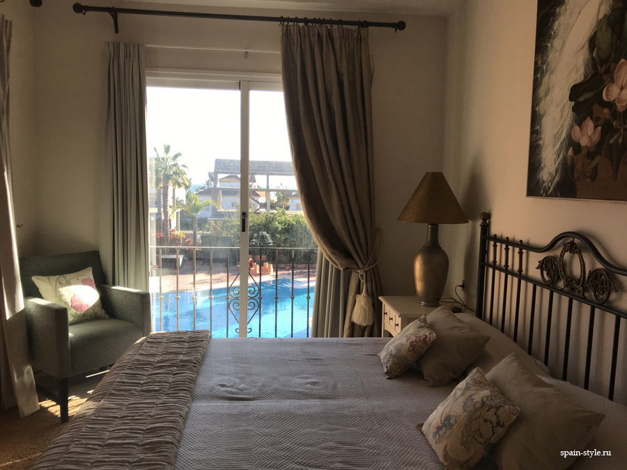 Dormitorio, Alquiler de larga temporada  piso en Marbella 