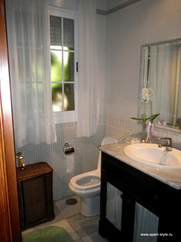 Ванная комната, Аренда виллы в Альмуньекаре, Ла Эррадура
