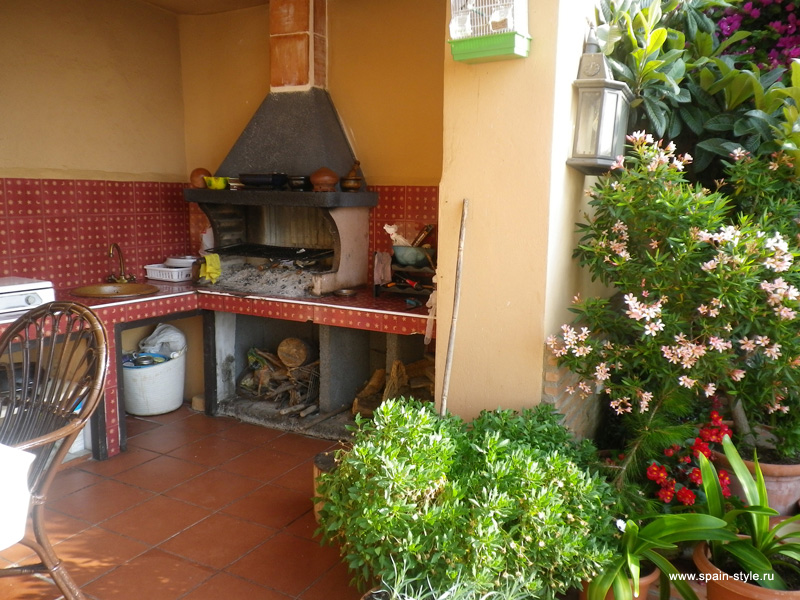Barbecue,   Villa  for rent in Almunecar, La Herradura