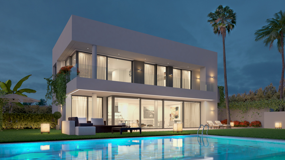 Modern new villa in Estepona