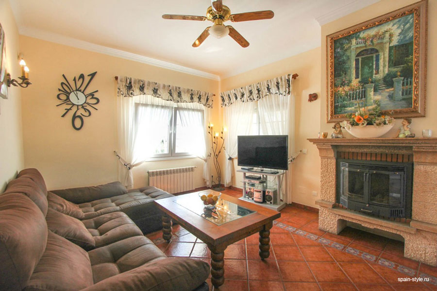 Living room, Holiday rental villa  in Nerja near the Burriana beach