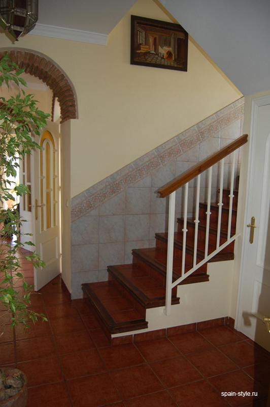 Stairway, Seaview villa for sale in Nerja  