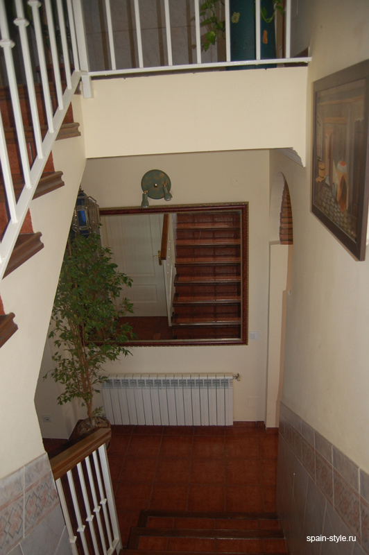 Stairway, Seaview villa for sale in Nerja  