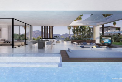 Luxury sea view villas  in the New Golden Mile